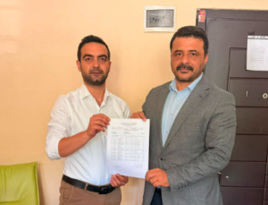 Tunahan Ongün ve Yönetimi Mazbatasını Aldı