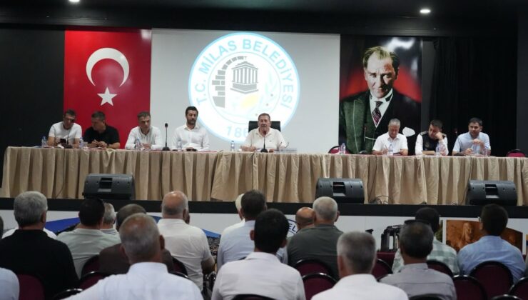 Milas’ta Muhtarlar Toplantıları Sona Erdi