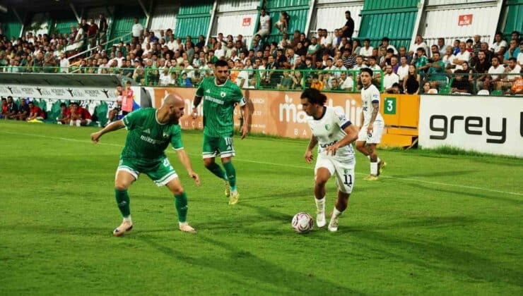 Bodrum FK ile Muğlaspor Yenişemedi