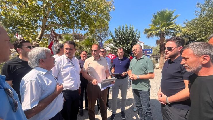 AK Parti’den Milas’ta Ulaşım Sorunları İçin Saha İncelemesi