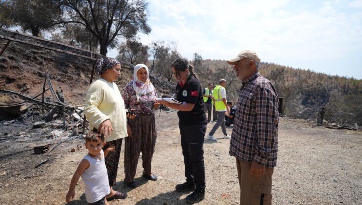 Seydikemer’de Yangın Sonrası Yaralar Sarılıyor