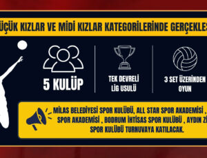 MİNİK VOLEYBOLCULAR PARKEYE ÇIKACAK