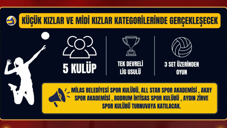 MİNİK VOLEYBOLCULAR PARKEYE ÇIKACAK
