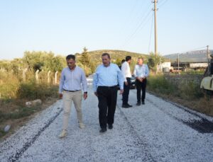 MİLAS’TA PARK VE YOL ÇALIŞMALARI SÜRÜYOR