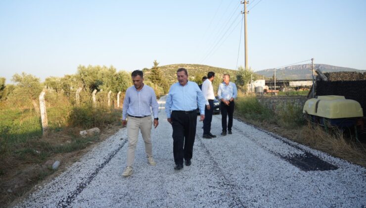 MİLAS’TA PARK VE YOL ÇALIŞMALARI SÜRÜYOR