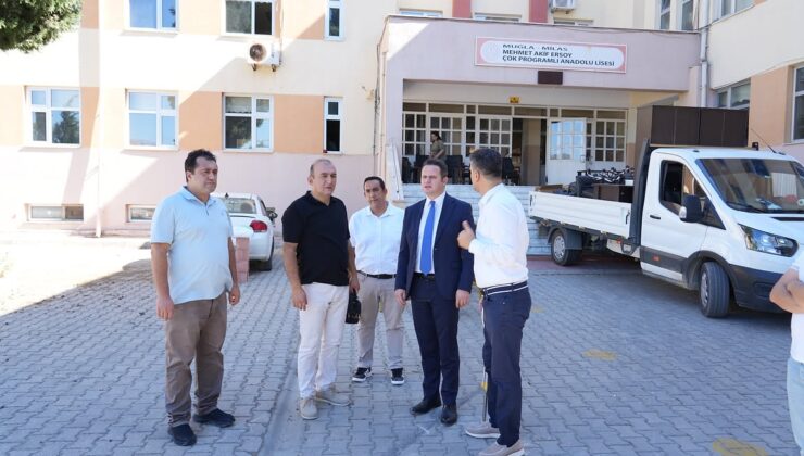 MİLAS’TA OKULLAR YENİ DÖNEME HAZIRLANIYOR