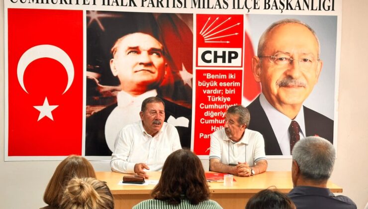 CHP Milas’ta Yeni İlçe Başkanı Mehmet Duygulu Oldu