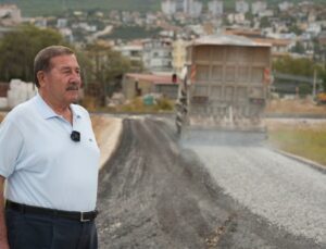 İKİ MAHALLEYİ BİRBİRİNE BAĞLAYAN YOL TAMAMLANDI
