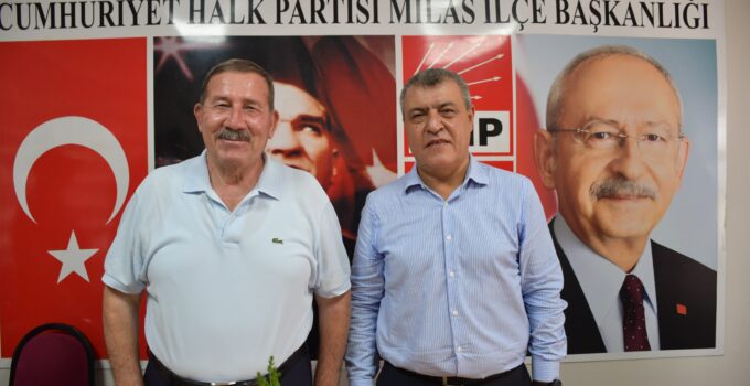 CHP MİLAS’TA BİR HAFTADA BAŞKAN DEĞİŞTİ!