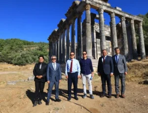 EUROMOS’TA KAZI ÇALIŞMALARI YERİNDE İNCELENDİ