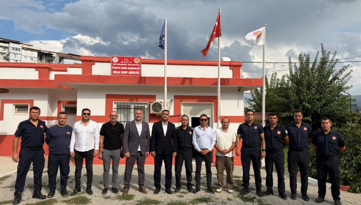 AKYER’DEN İTFAİYECİLERE HAFTA ZİYARETİ