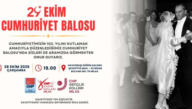 CUMHURİYET’İN 103. YILINA ÖZEL BALO